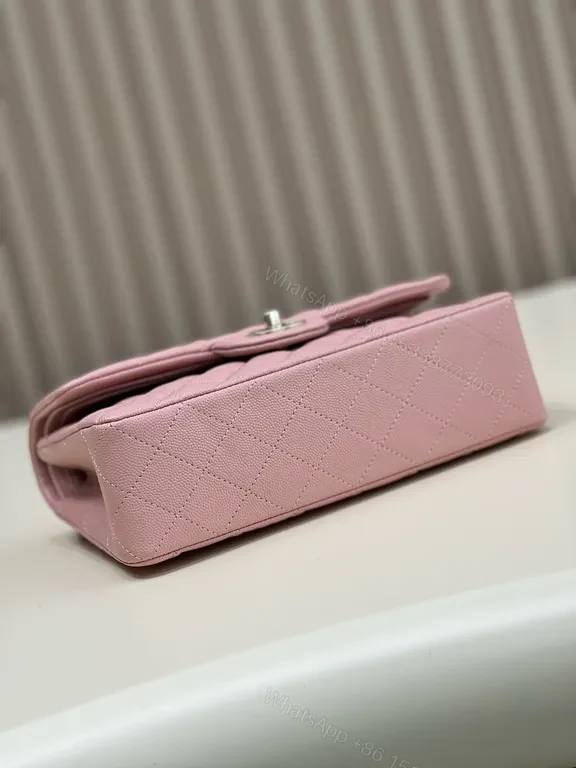 View 8 of Soft Pink Quilted Chain-Handled Bag: Chic, Everyday Luxury