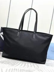 View 3 of CLASSIC TOTE BAG 43 IN BLACK RE-NYLON FABRIC