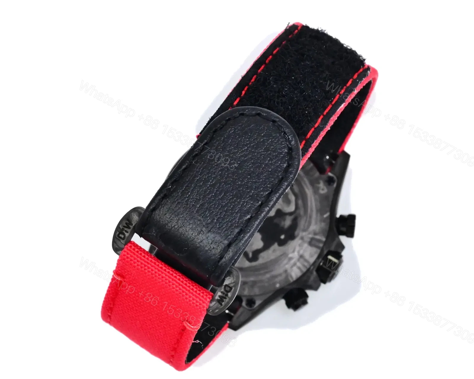View 9 of Best Rolex Daytona Carbon Red Strap replica 40MM Edition RG-DAYTONA-CARBON-RED-STRAP-40