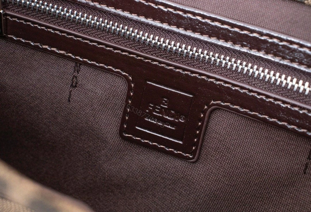 View 3 of Fendi Zucca Canvas Mamma Hand Bag