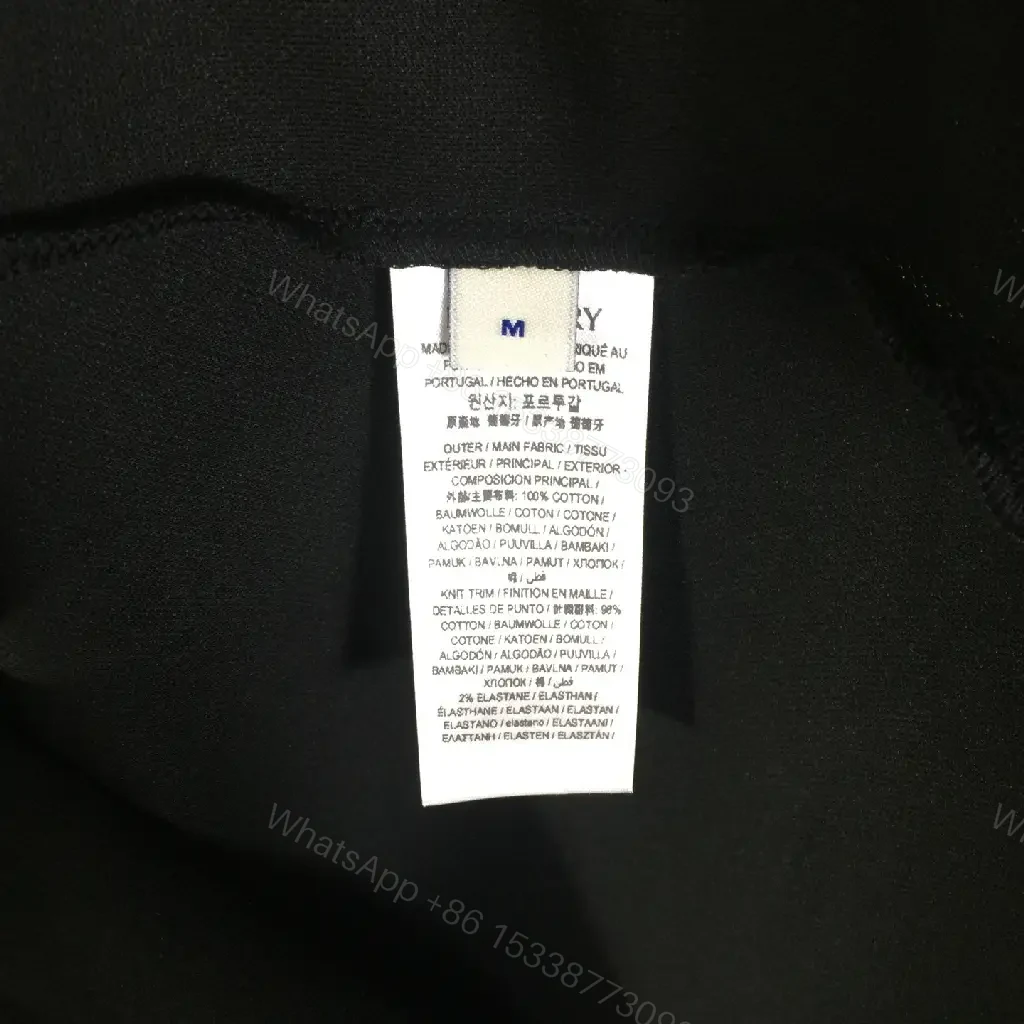View 8 of Black Cotton Polo | Subtle Luxury, Everyday Utility, Regular Fit