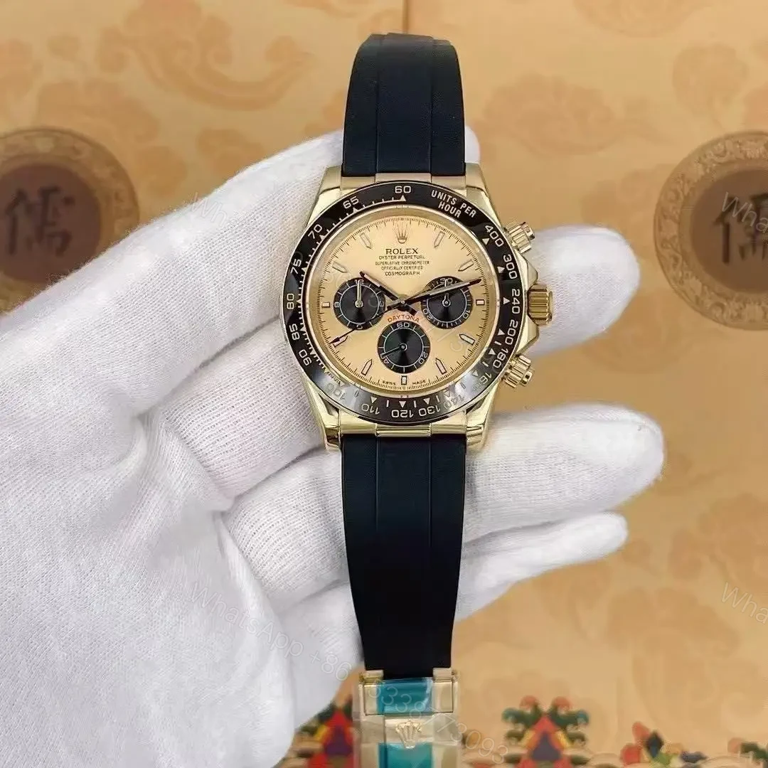 View 2 of New Daytona 2023 Replica Watch Ref: 126505 Rubber Band
