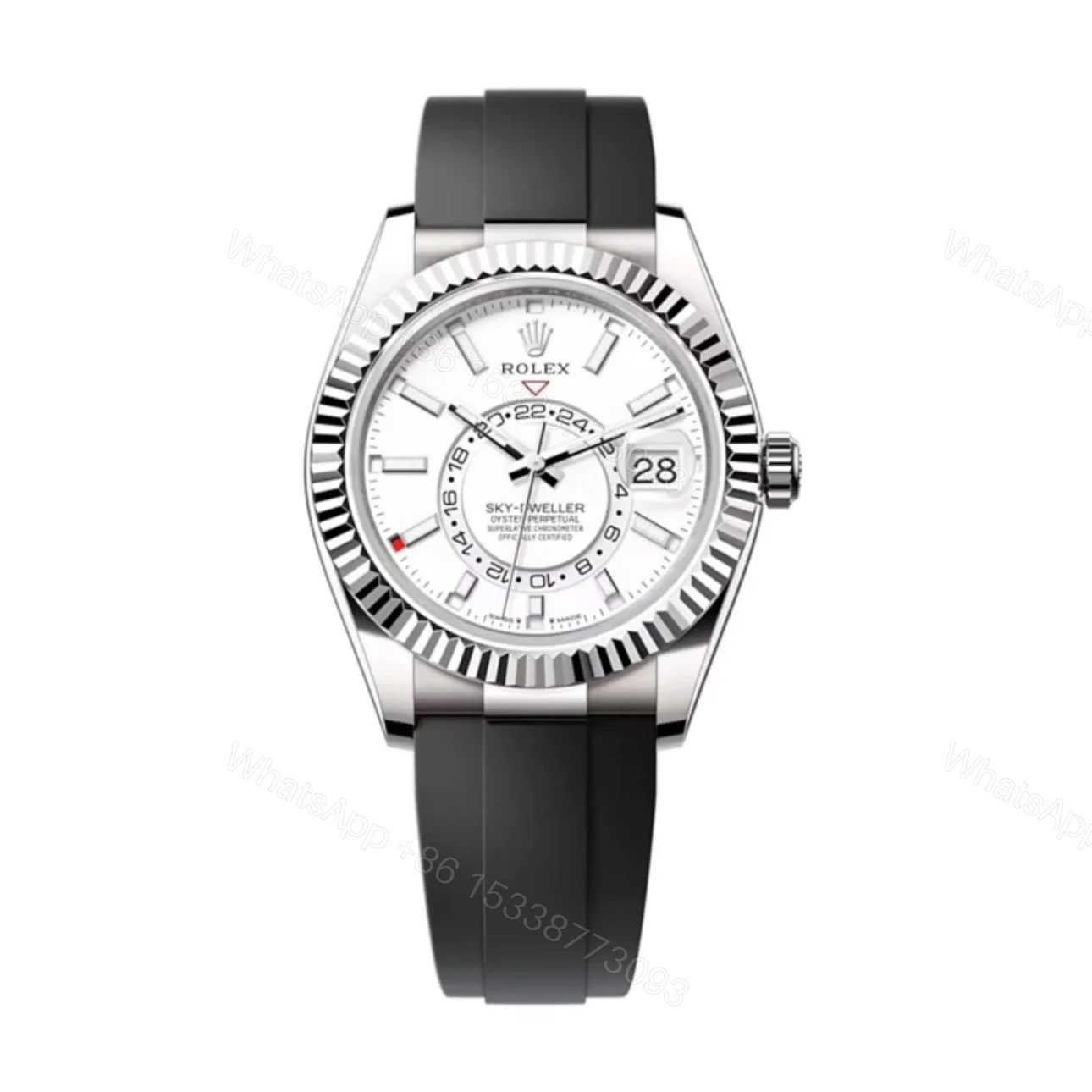 Superclone Rolex Sky-Dweller Intense white Dial 336239 — view 1