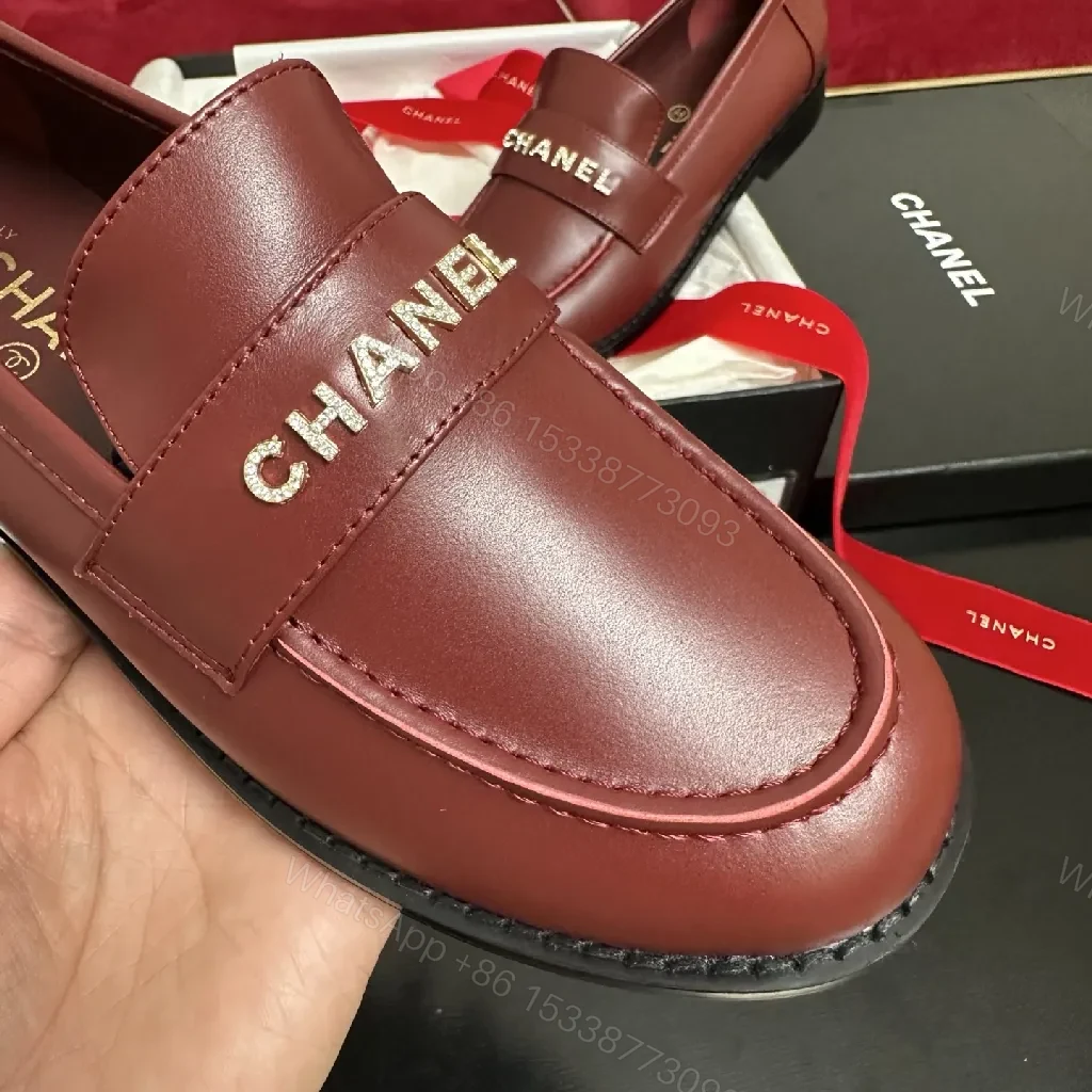 View 8 of Burgundy Leather Loafers: All-Day Comfort, Chic Design