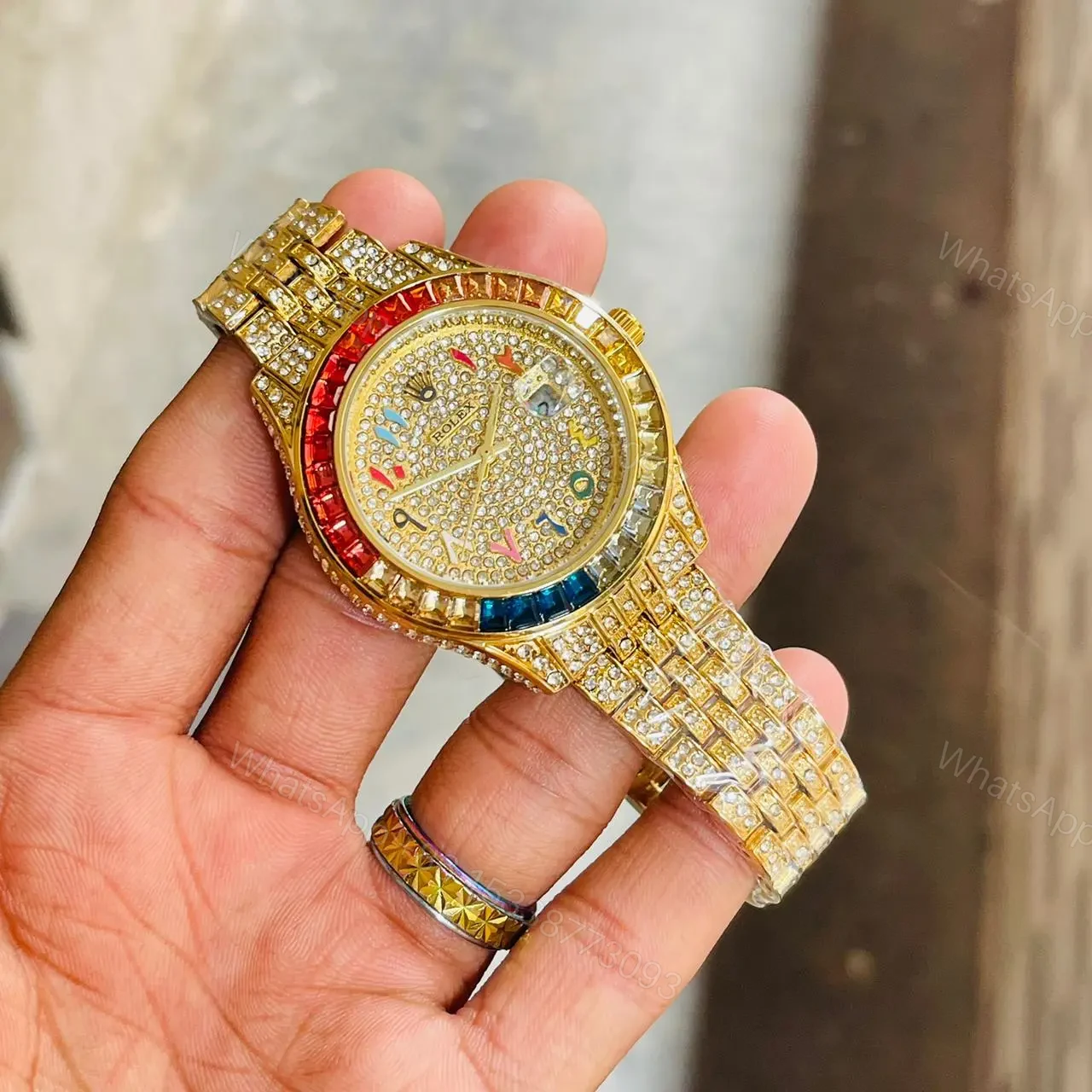 Rolex Full Daimond Rambo For men’s 7A quality Original model — view 1