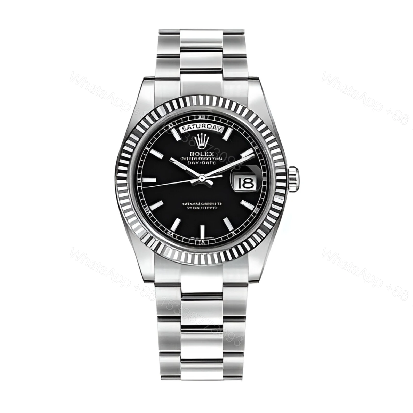 Rolex Day-Date Fluted Replica — view 1