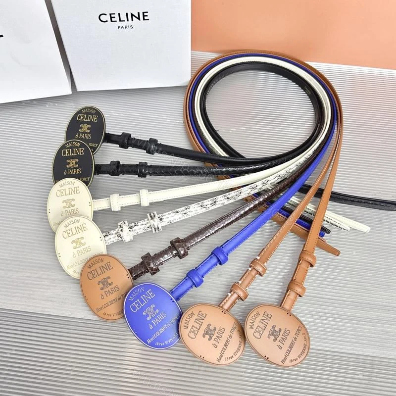 View 3 of Celine赛琳1.3cm女士双面牛皮腰带_高仿a货厂家-奢品库