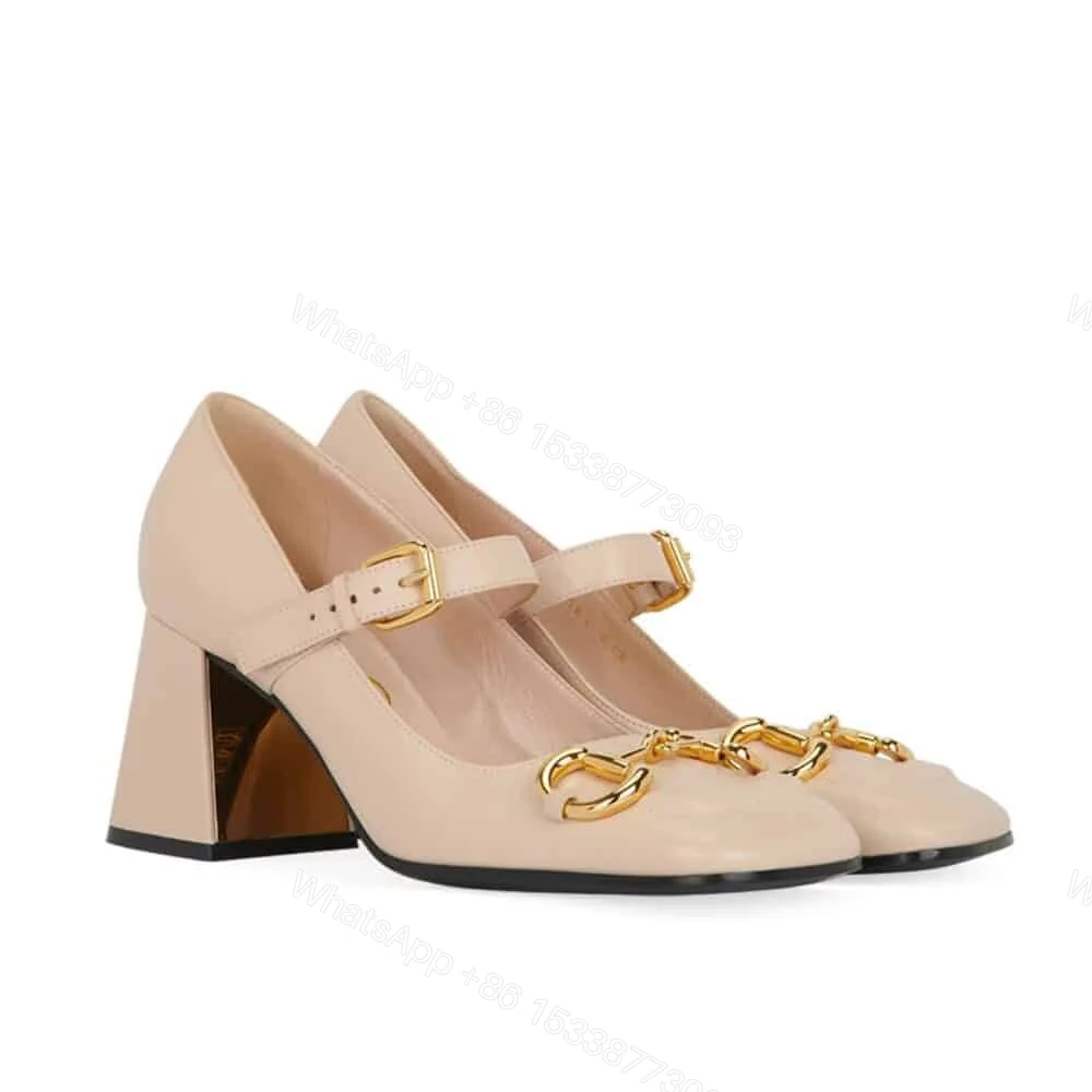 View 6 of GUCCI WOMEN MID HEEL SLINGBACK WITH HORSEBIT BEIGE 94855 C9D00 6705