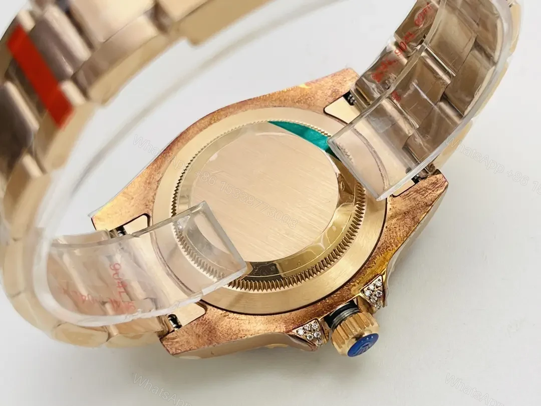View 6 of Fake Rolex GMT Master II Yellow Gold Best Oyster Bracelet 40MM 116748SARU