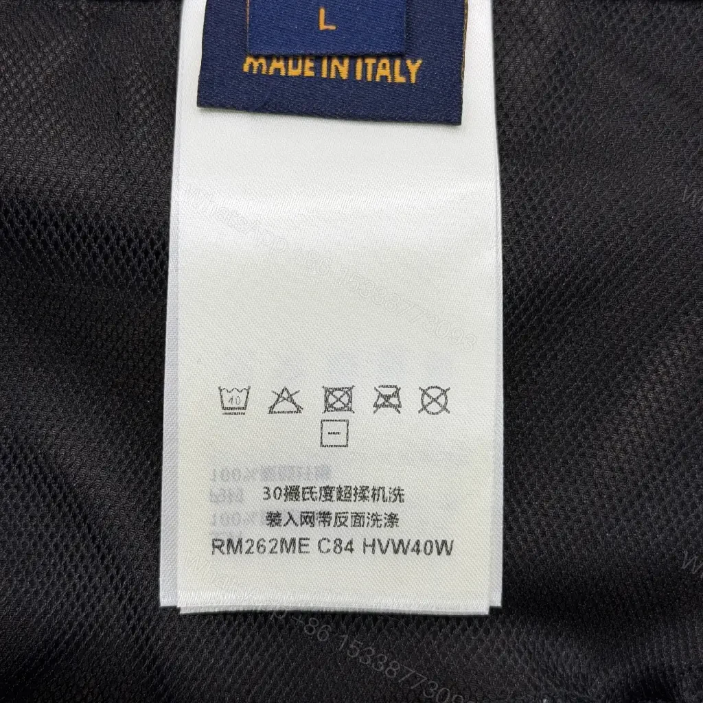 View 4 of Brown Nylon Casual Shorts Louis Vuitton Logo Patch Shorts
