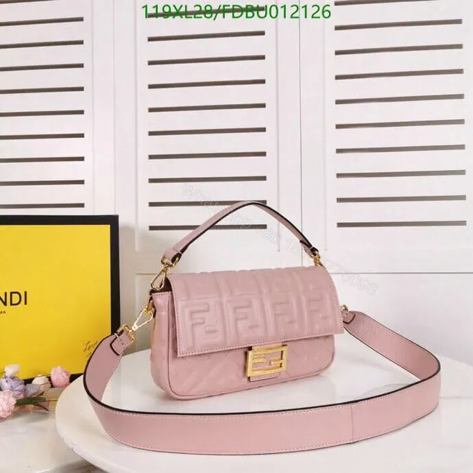 View 34 of Fendi Baguette Bag in Mini Size FDBU0121 – Sheepskin