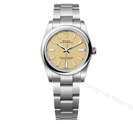 Superclone Rolex Oyster Perpetual 277200 Beige Dial — view 1