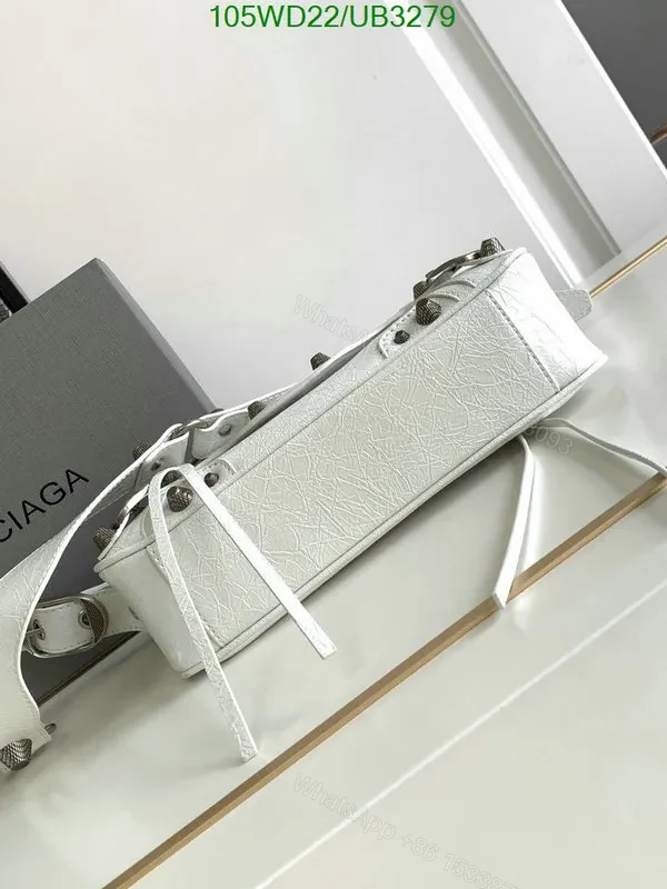 View 26 of Le Cagole XS Sling Bag White Dupe Balenciaga 2P1J37