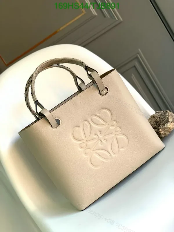 View 30 of Loewe Small Anagram Tote in Brown Classic Cowhide 011830