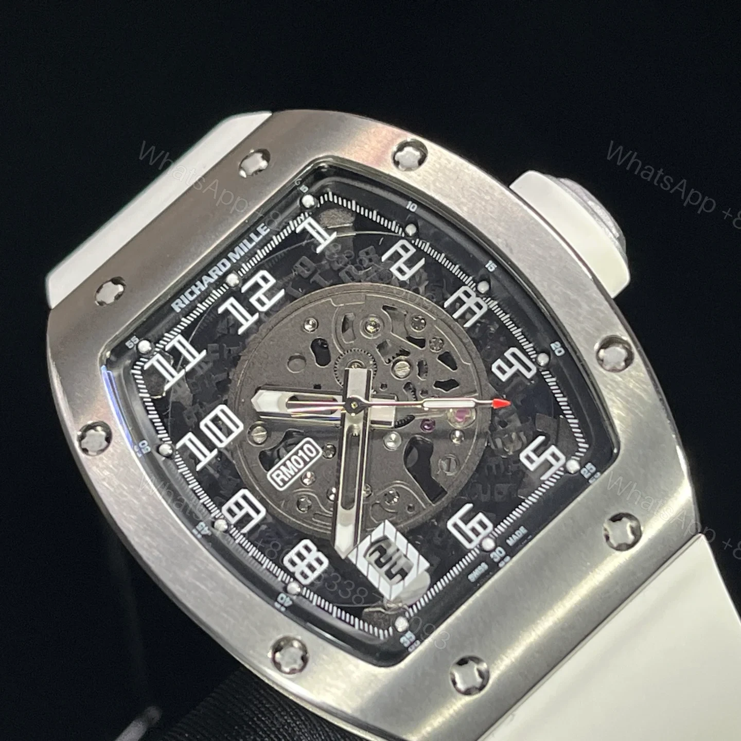 View 7 of Richard Mille Skeleton Automatic Luxury Watch RM010-SKELETON-AUTO-48X39