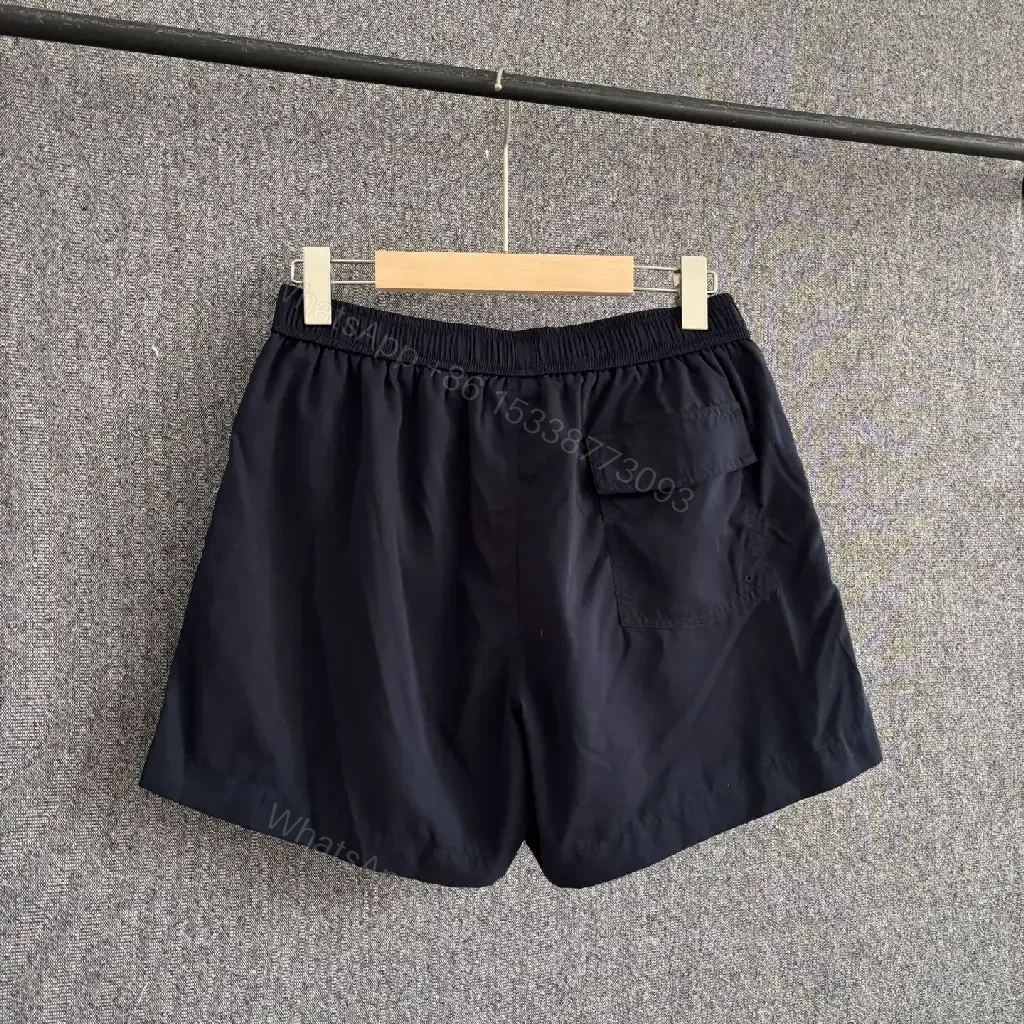 View 8 of Black Nylon Swim Shorts Drawstring Quick-Dry Dior-style