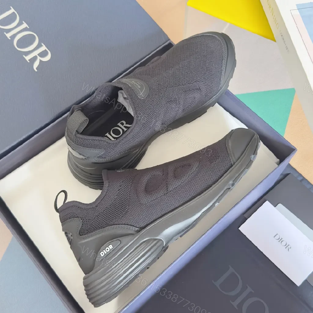 View 5 of All-Day Knit Runner: Premium Luxe Sneaker, Graphite/Charcoal