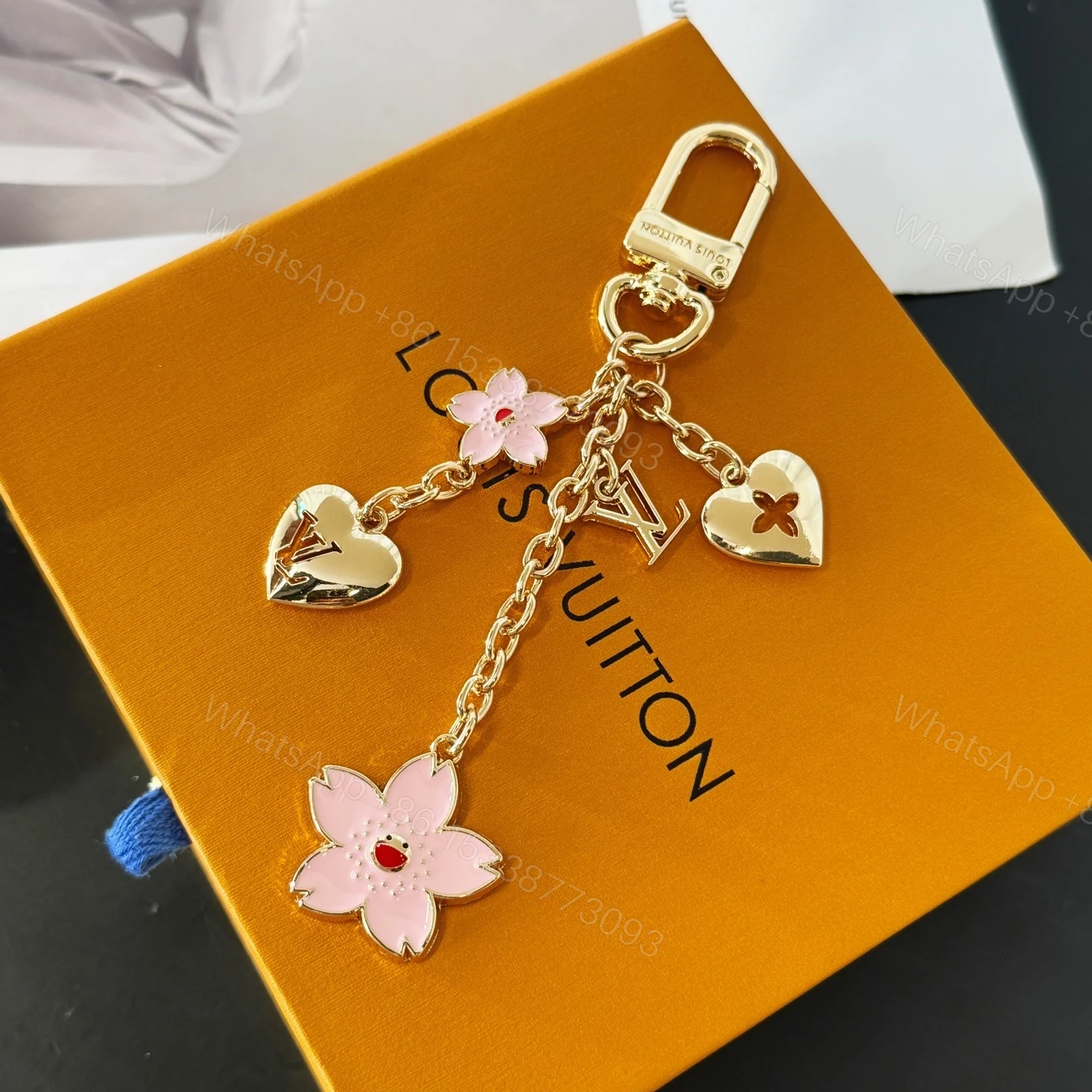 View 9 of Louis Vuitton Lv Bag Charm Key Holder