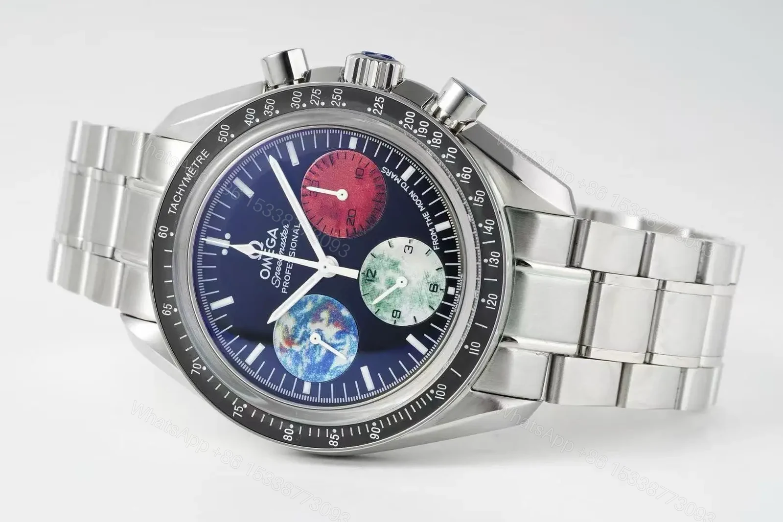 View 7 of Swiss Clone Replica Omega Speedmaster Moonwatch