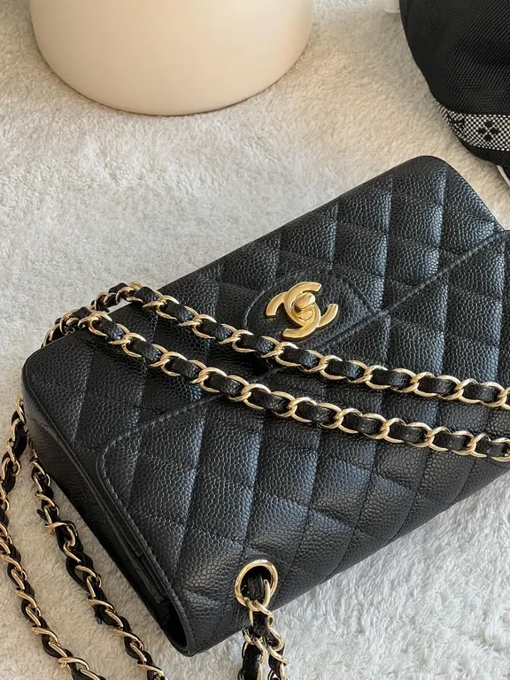 View 3 of Chanel-Inspired Quilted Leather Crossbody: Luxe, Versatile, Iconic