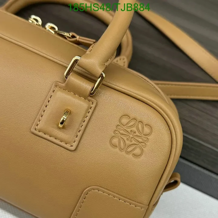 View 39 of Loewe Burgundy Amazona 23 Bag featuring Gold-Tone Hardware DZ2857