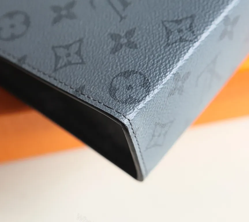 View 3 of Monogram Canvas Zip Pouch: Compact Luxury Organizer