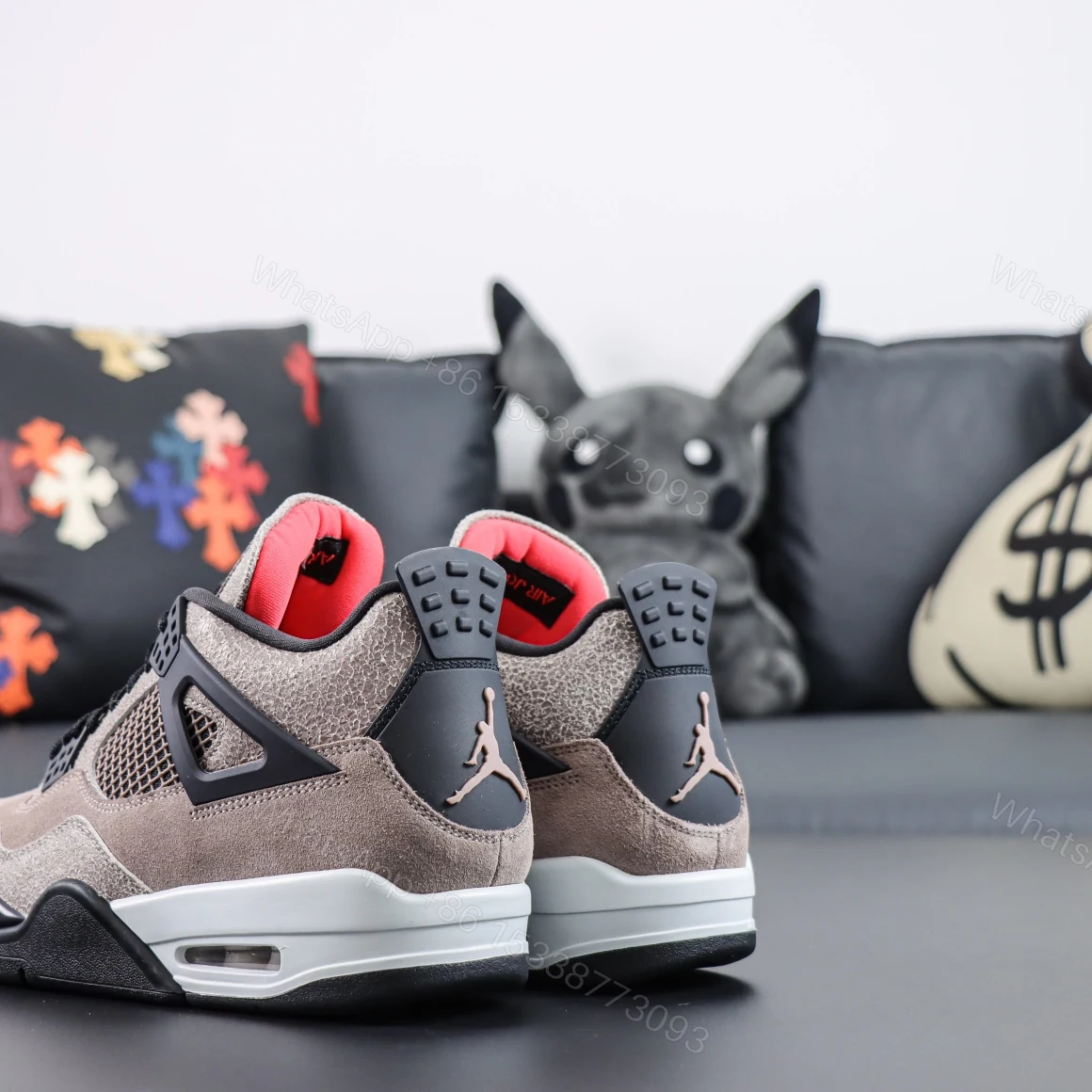 View 5 of Air Jordan 4 Retro Taupe Haze Reps