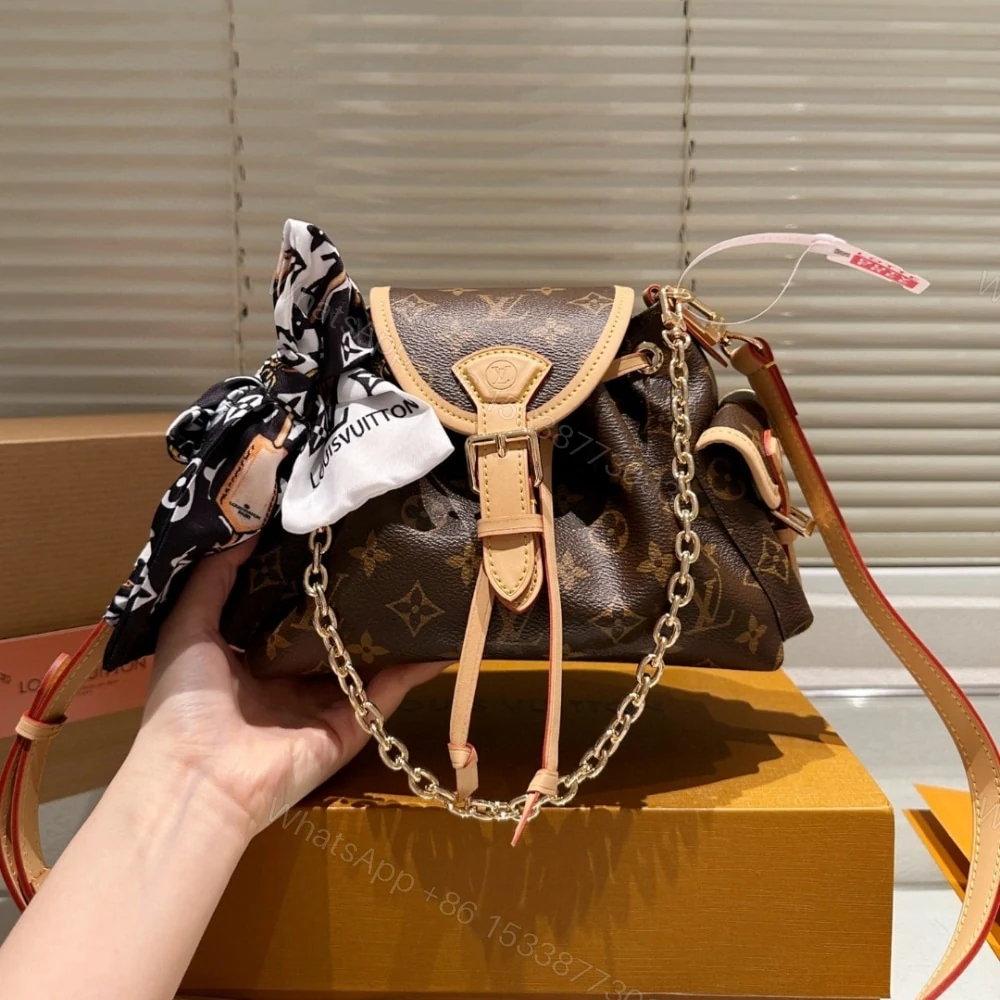 View 3 of Louis Vuitton Odyssey Bag Monogram Brown 27Cm M25085