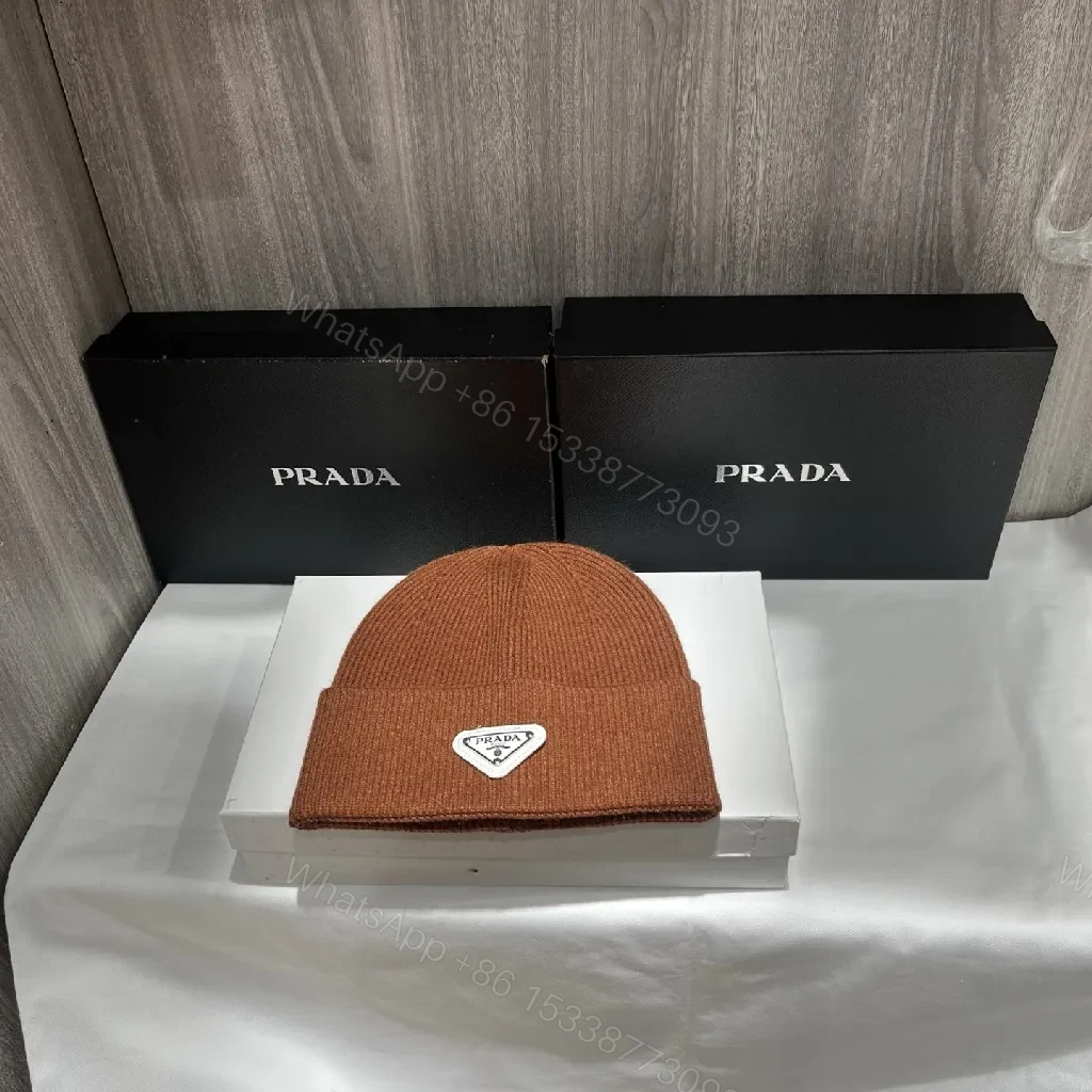 View 4 of Bold Knit Beanie - Premium Colorful Cuffed Style, Luxury Logo