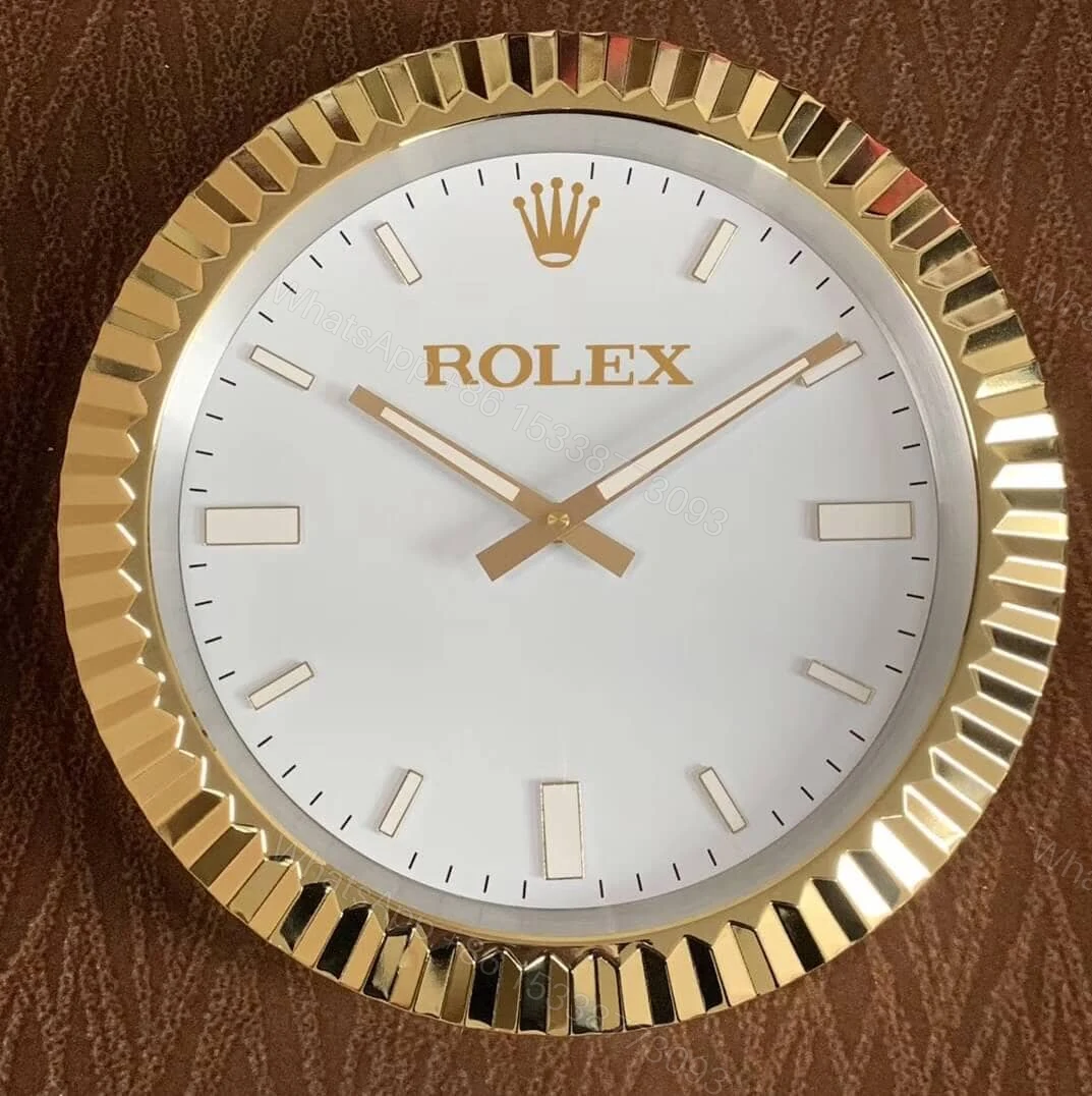 View 7 of ROLEX WALL CLOCK – WIMBLEDON OYSTER DATEJUST GOLD