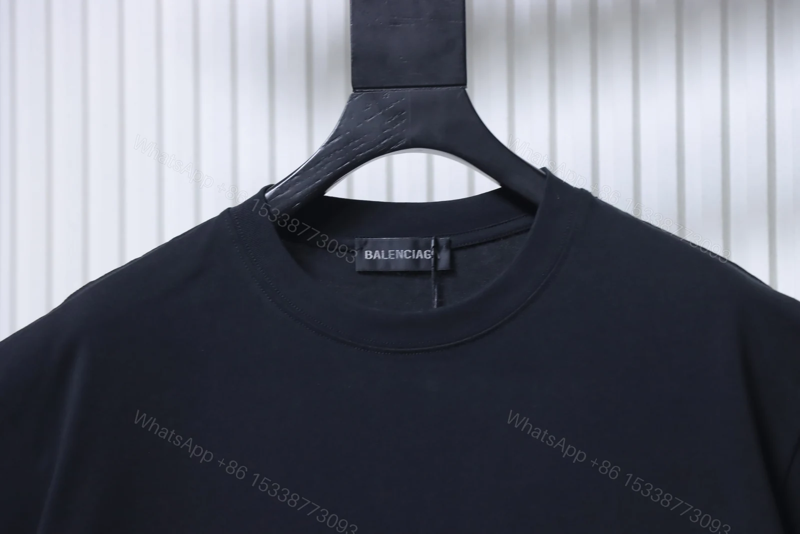 View 2 of Balenciaga Clothes Reversed Letter Print Short Sleeve T-shirt