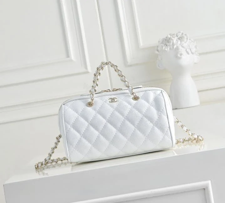 View 17 of Chanel Mini Boston Bowling Bag AP4474