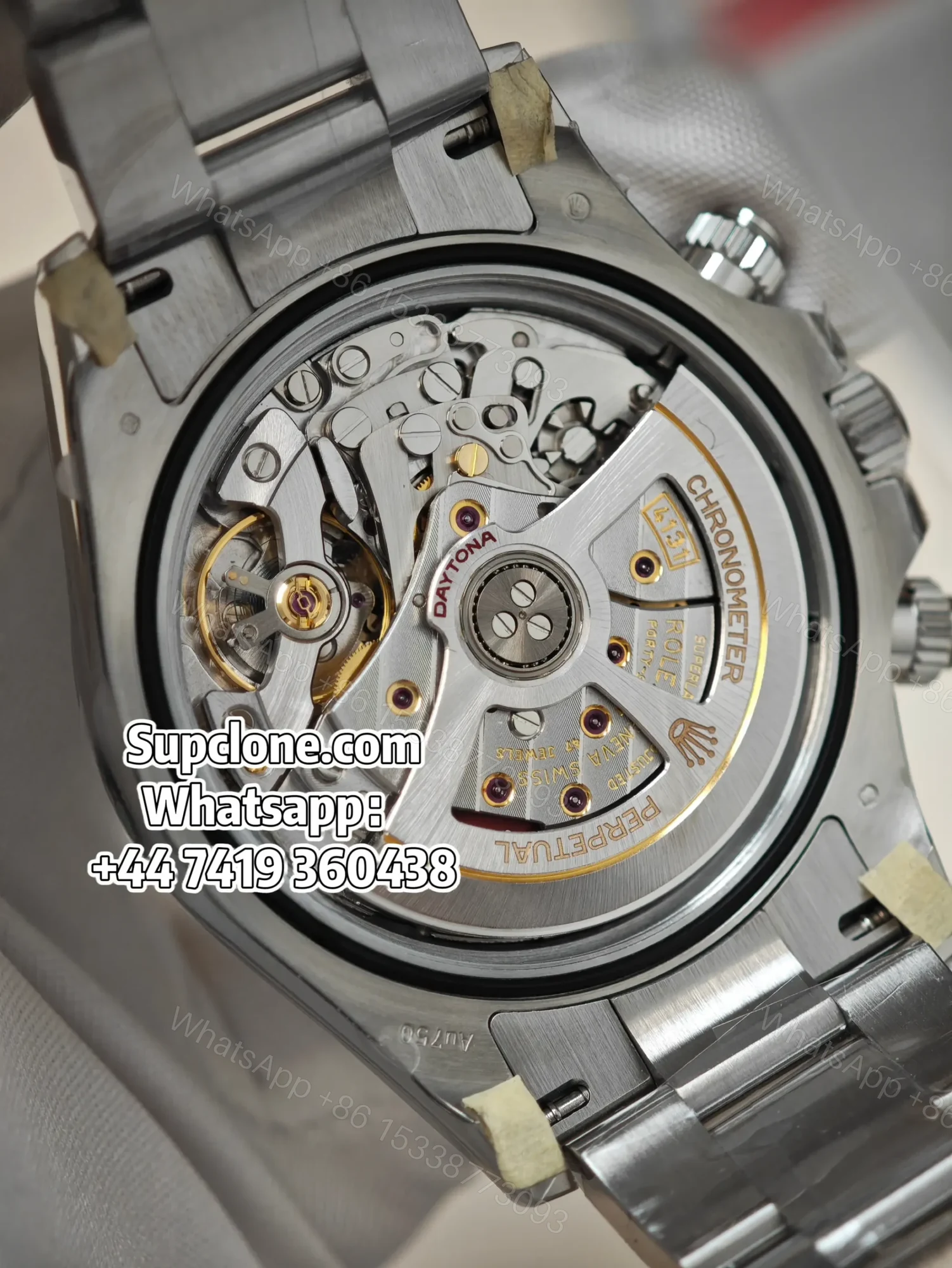 View 9 of Rolex Super Clone Daytona M126509-0003 Silver Dial 4131 Movement