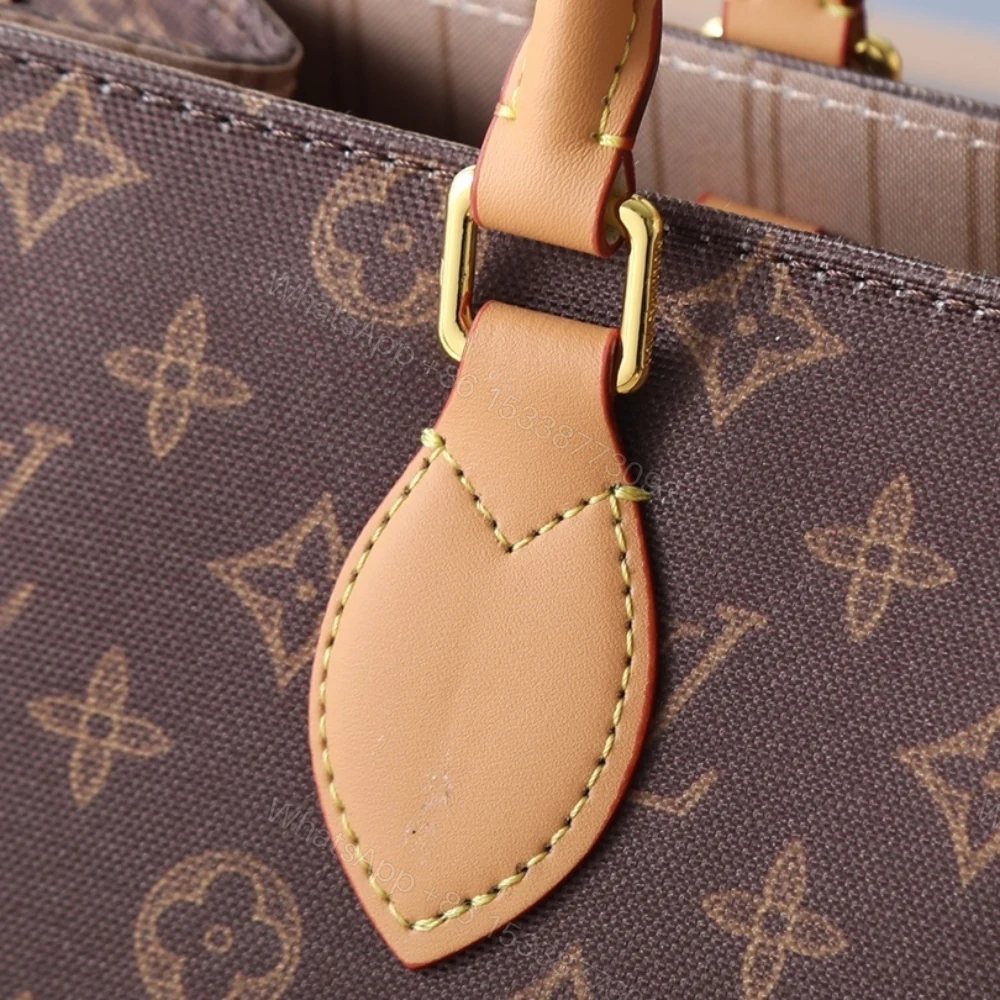 View 5 of Louis Vuitton Onthego MM Monogram Origine Ebène 35Cm