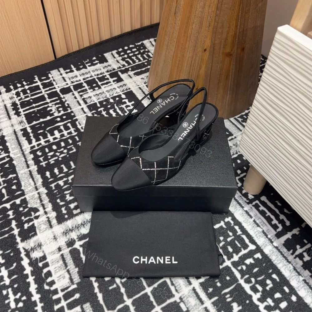 View 2 of 高仿Chanel*25C系列G31321小羊皮休閒單鞋黑色6.5CM免檢版