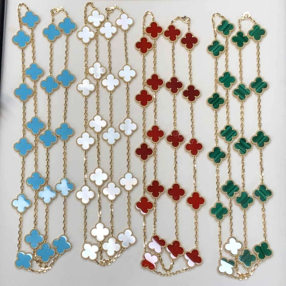 View 2 of Van Cleef & Arpels Vintage Alhambra Long Necklace 20 Motif