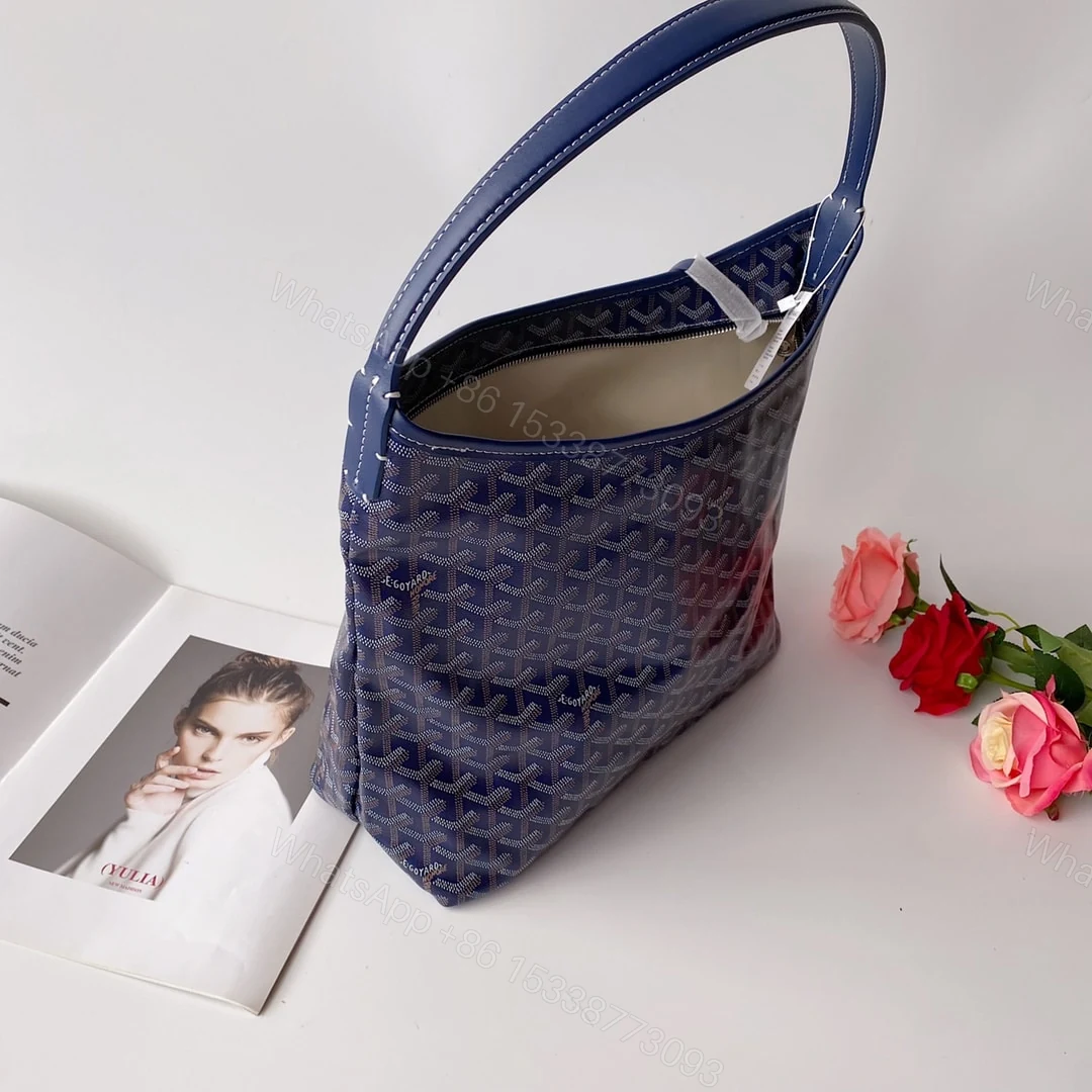 View 5 of GOYARD BOH?ME HOBO BAG NAVY BLUE 42CM BOHEMEPMLTY12CL12P