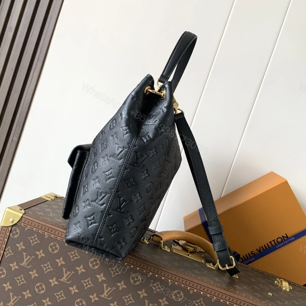 View 3 of Louis Vuitton Hobo Métis Black 35cm M27189