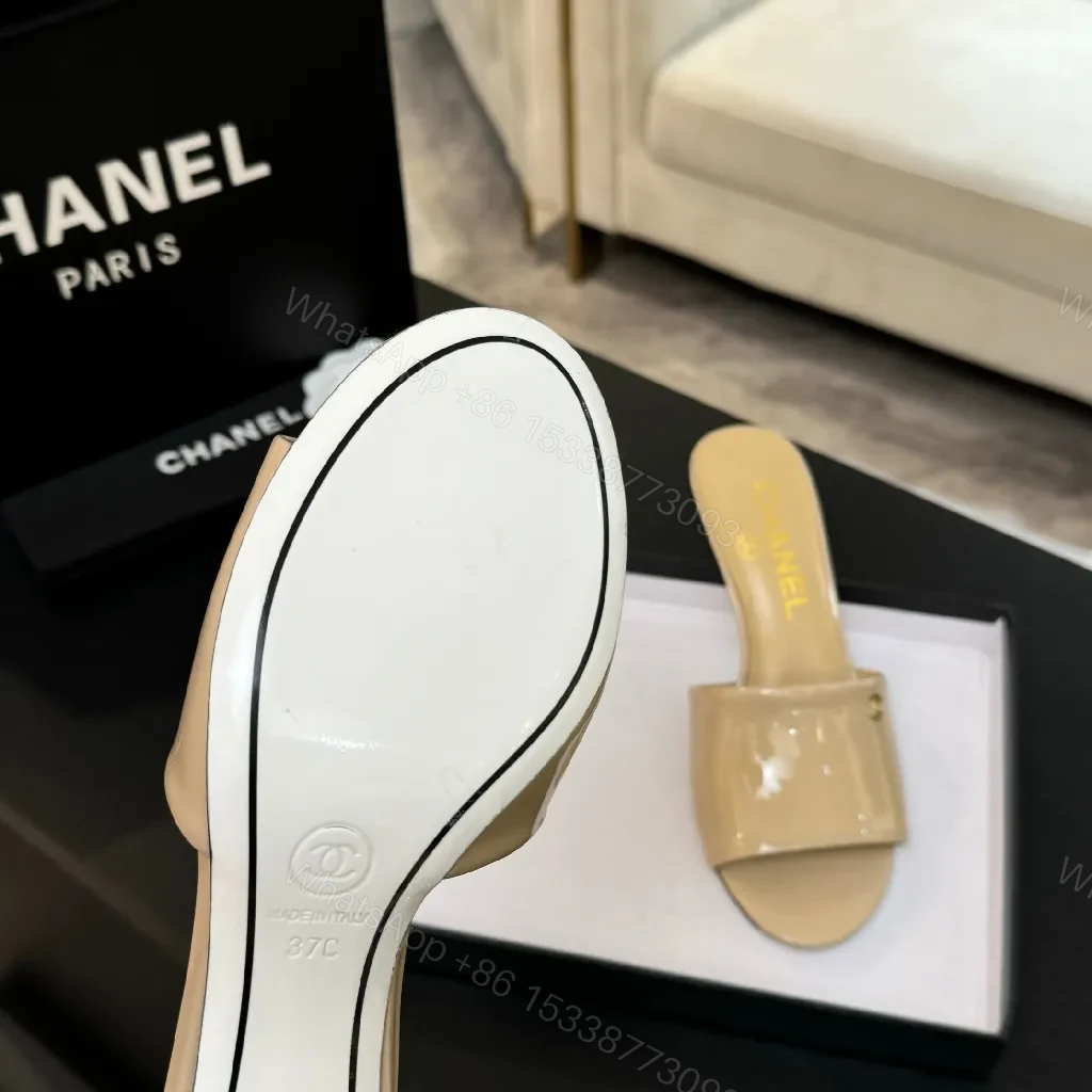 View 9 of Beige Patent Slip-Ons: Minimalist Chic, All-Day Comfort
