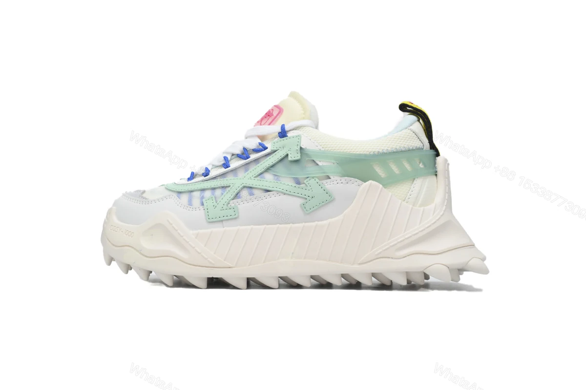 View 6 of OFF-WHITE Out Of Light Green And White OMIA139S 2080004 530133