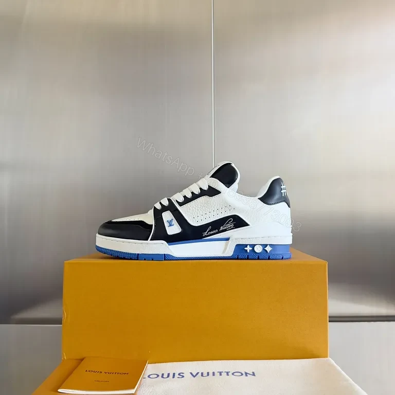 View 6 of Statement-Texture LV High-Tops: Luxury City Sneakers