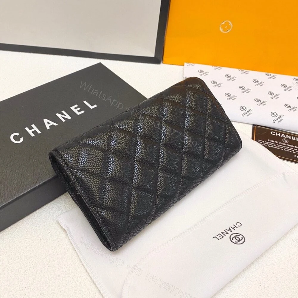 View 6 of Chanel Classic Long Flap Wallet 19Cm