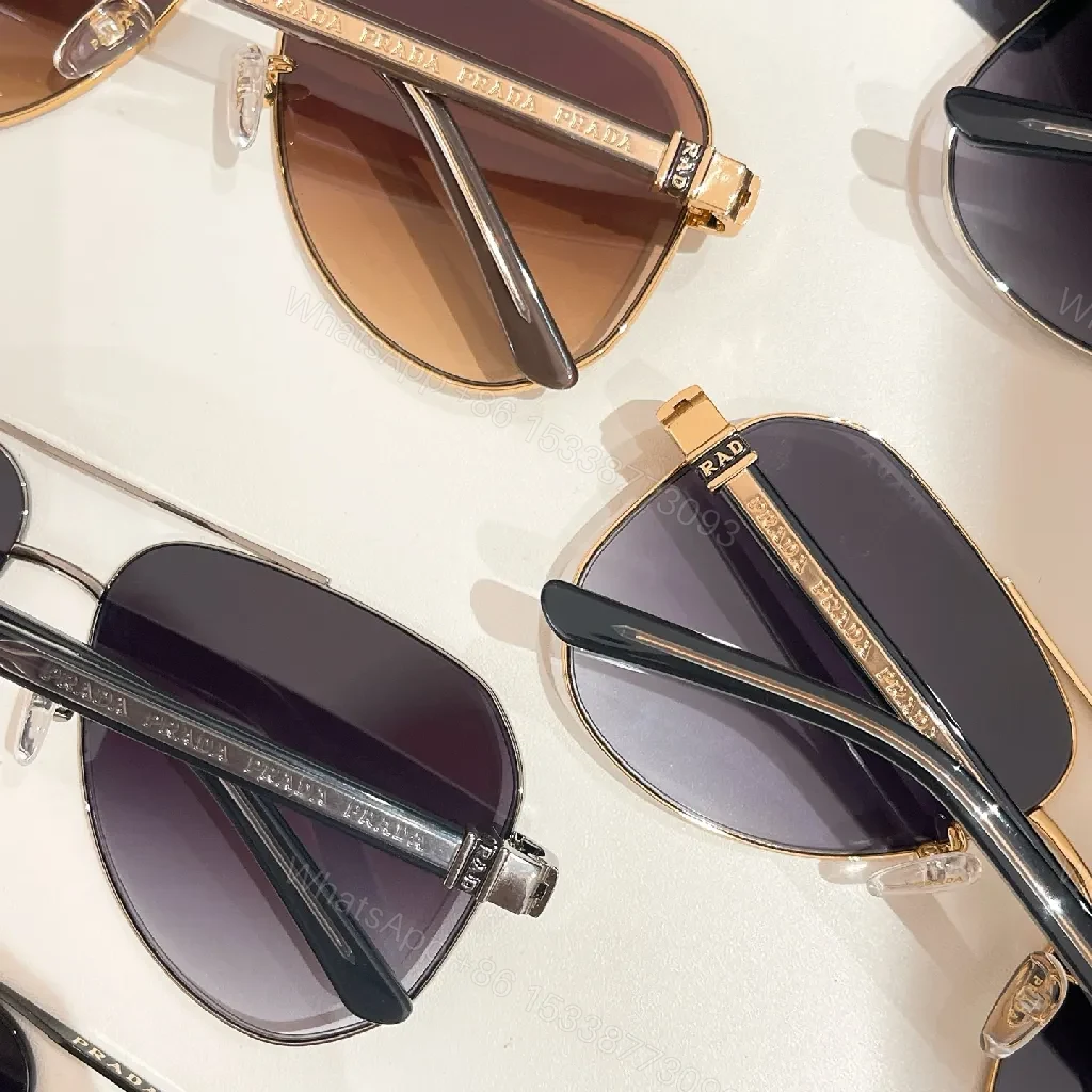 View 9 of Chic Signature Sunglasses: Modern Luxury Aviator Frames