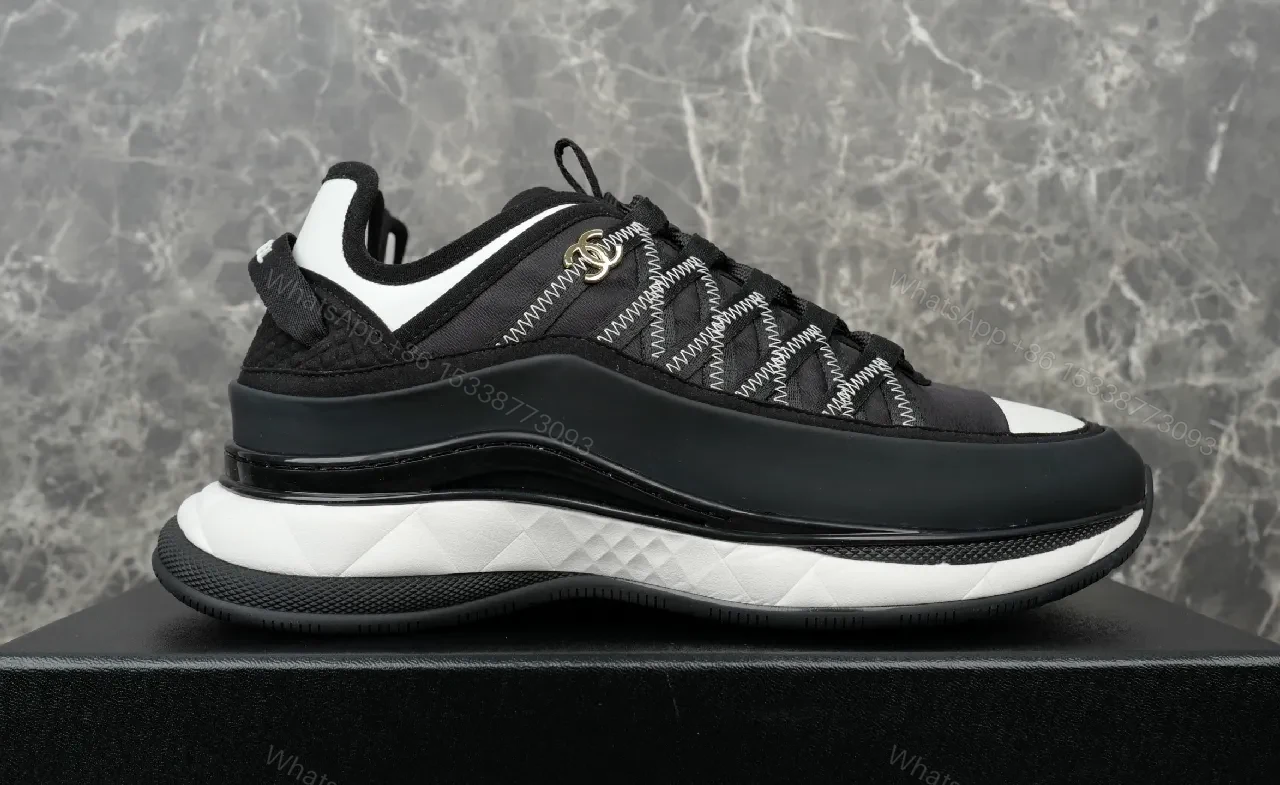 View 5 of Textured Luxe High-Top Sneaker with Zigzag Stitching