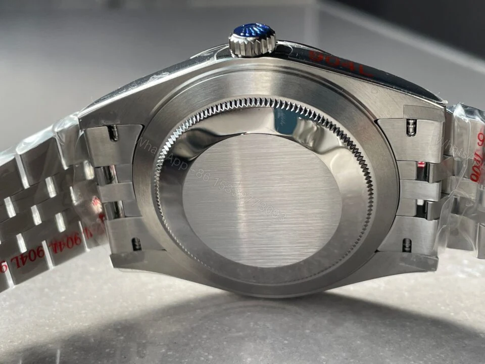 View 11 of VSF Factory 1:1 Rolex DateJust 41 SS Best Edition 904L Steel Blue Textured Dial