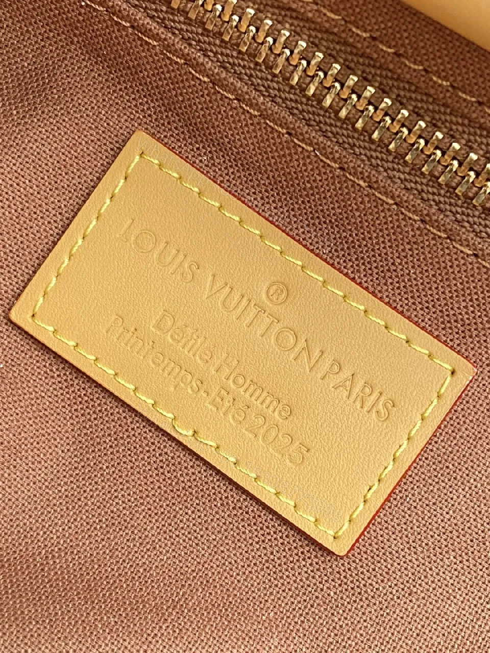 View 4 of Structured Monogram Canvas Tote: Modern Luxury, Everyday Versatility