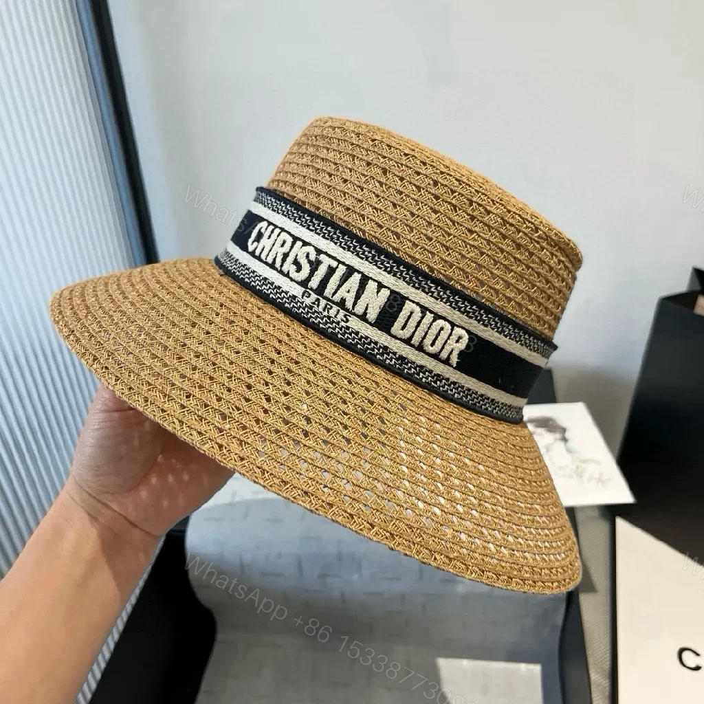 View 2 of Straw Visage Hat — Sun-Kissed Elegance, All-Day Comfort