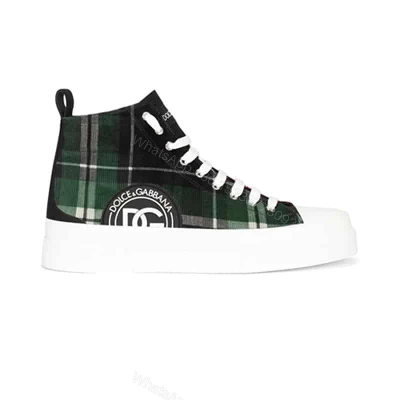 DOLCE AND GABBANA PORTOFINO LIGHT MID-TOP SNEAKERS – DG108 — view 1