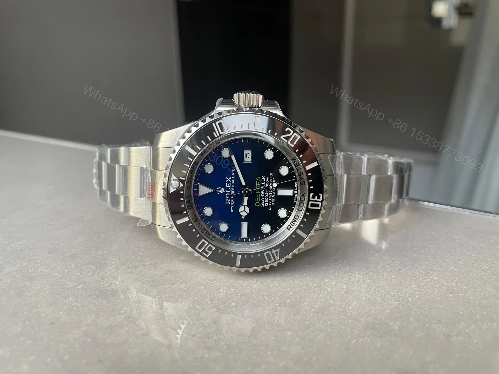 View 4 of Rolex Sea-Dweller Deepsea 136660 904L SS Blue Dial V9F VR3235
