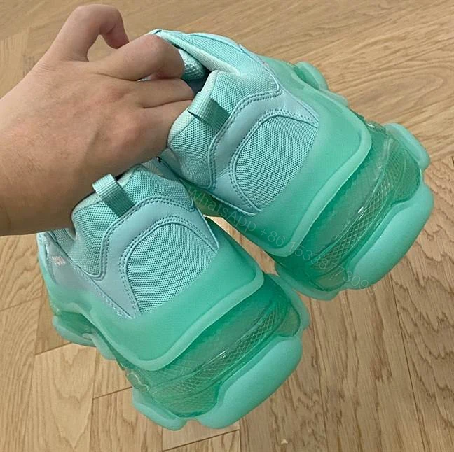View 7 of BALENCIAGA MEN’S TRIPLE S SNEAKER CLEAR SOLE – BB187